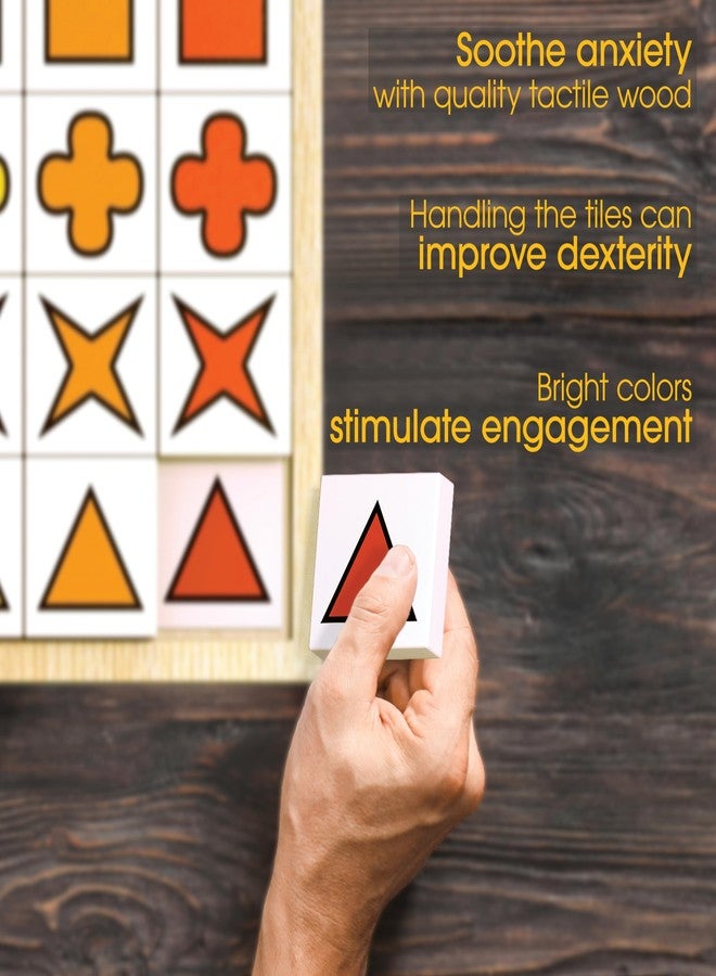 Keeping Busy Match The Shapes Large Dementia Activities for Seniors Dementia Products for Elderly Memory Games for Seniors Alzheimers Products for Elderly Alzheimers Activities Memory Games for Adults - Image 4
